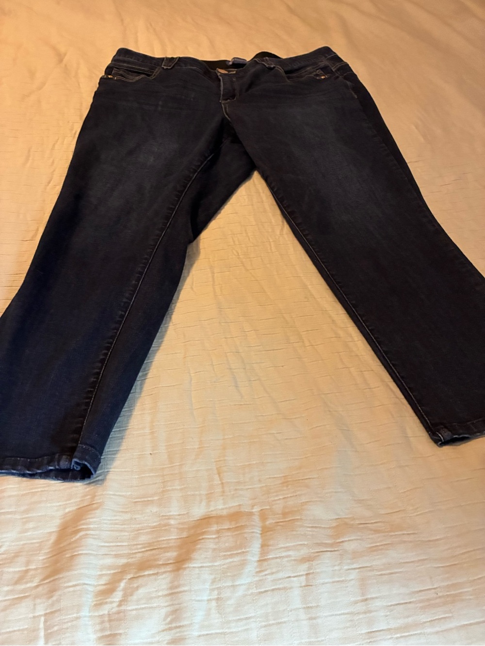 Democracy Women's Straight Leg Jeans in Dark Blue